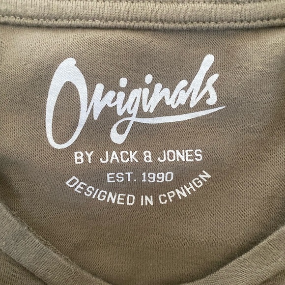 JACK AND JONES BASIC LONG FIT T-SHIRT - Picture 3 of 4